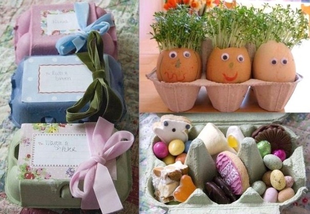 Idées récup et rangement en boites à oeufs Idées récup et rangement en boites à oeufs