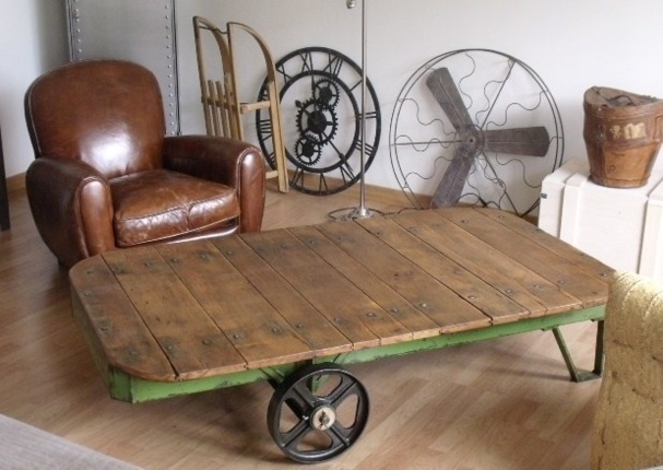 Le mobilier industriel se veut tendance ! Le mobilier industriel se veut tendance !