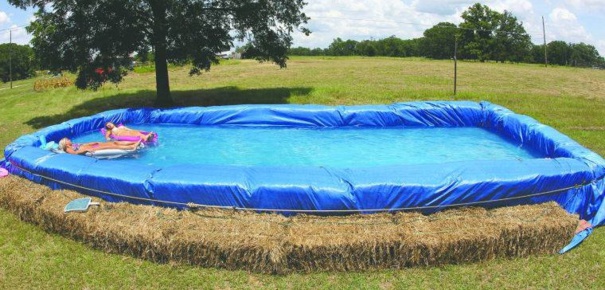 Piscines improvisées et insolites