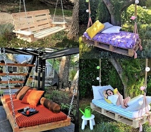 Faire un lit balancelle avec de la récup !