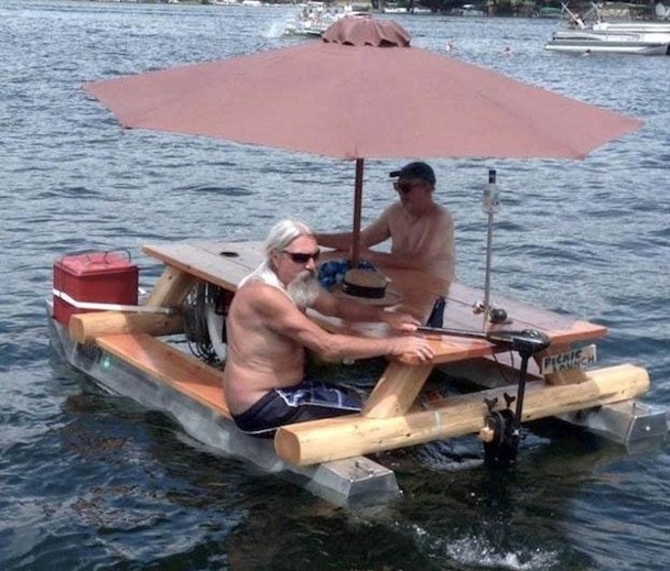 bateau table flottante bateau table flottante