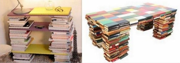 Quoi faire avec de vieux livres, idées recyclage !