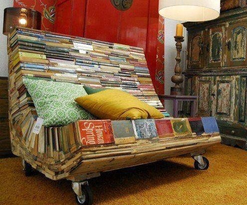 Quoi faire avec de vieux livres, idées recyclage !
