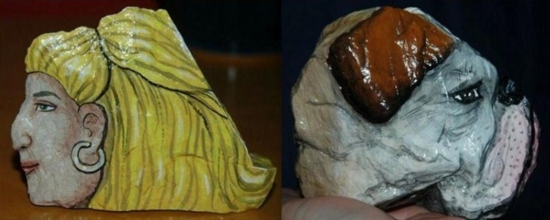 Stone Art de superbes peintures sur pierres Stone Art de superbes peintures sur pierres