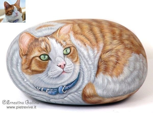 Stone Art de superbes peintures sur pierres Stone Art de superbes peintures sur pierres