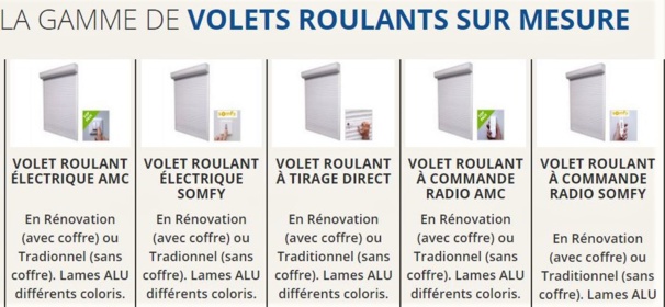 Bien choisir ses Volets roulants sur mesure
