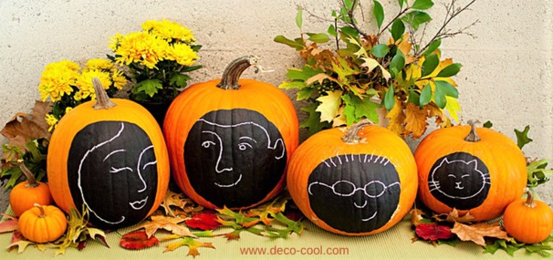Idées décorations citrouilles Halloween