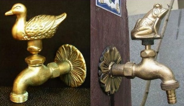 Des robinets originaux et insolites pour décorer la maison ! Des robinets originaux et insolites pour décorer la maison !