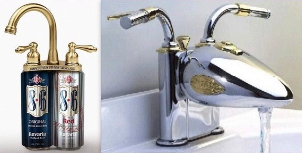 Des robinets originaux et insolites pour décorer la maison !