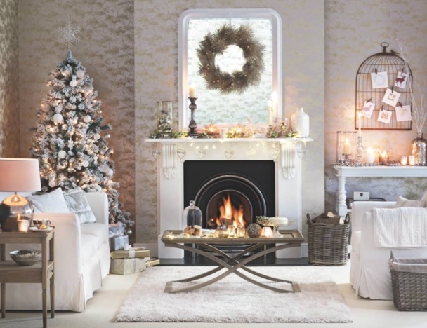 Jolies décorations intérieures de Noël