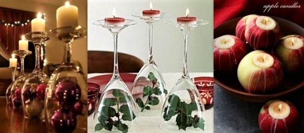 Idées décorations bougies de Noël Idées décorations bougies de Noël