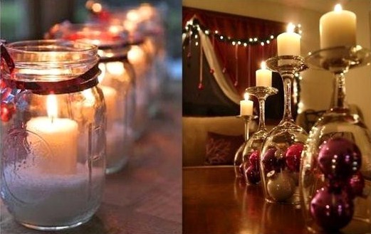 Idées décorations bougies de Noël Idées décorations bougies de Noël