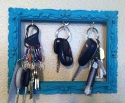 Faire un cadre porte-clefs, des idées, des modèles