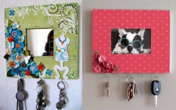 Faire un cadre porte-clefs, des idées, des modèles Faire un cadre porte-clefs, des idées, des modèles