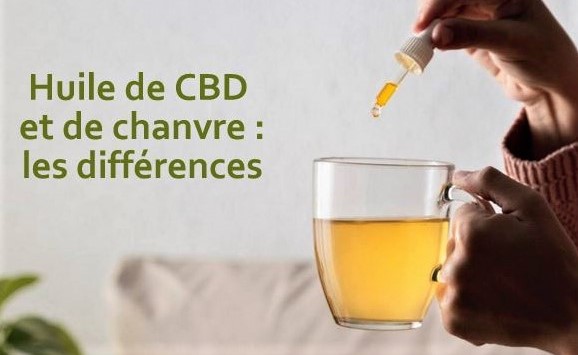 Huiles de CBD et de chanvre : les différences