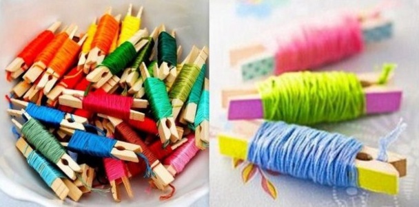 Trucs pour ranger ses restes de fils et de laine Trucs pour ranger ses restes de fils et de laine