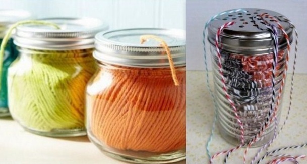 Trucs pour ranger ses restes de fils et de laine Trucs pour ranger ses restes de fils et de laine