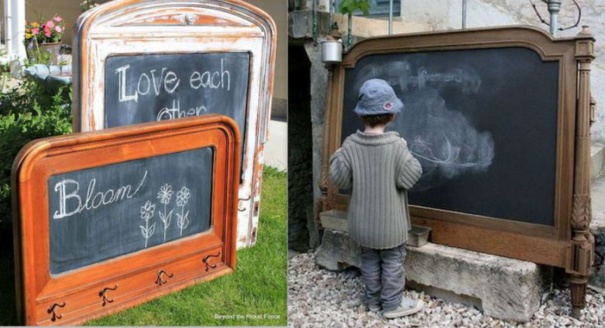Idées déco peinture ardoise et tableau noir