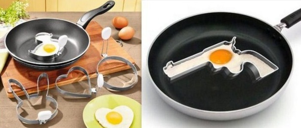 Des oeufs au plat qui ont du style !