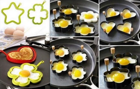 Des oeufs au plat qui ont du style !