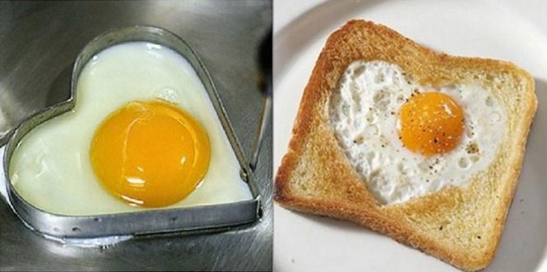 Des oeufs au plat qui ont du style !