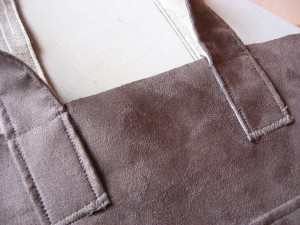 Tutoriel faire un sac en alcantara