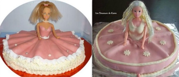 De jolis gâteaux poupée à voir ou à faire
