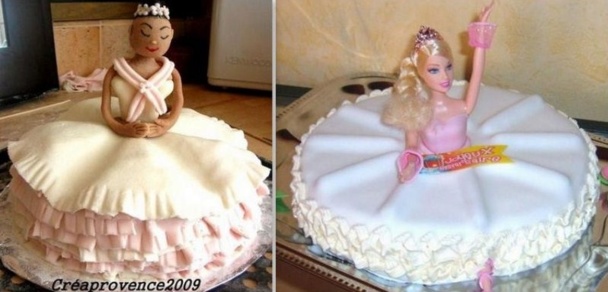 De jolis gâteaux poupée à voir ou à faire