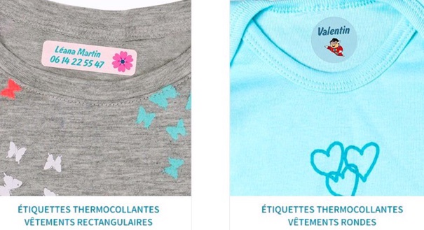 Les étiquettes thermocollantes et leur utilité pour faciliter la vie des parents Les étiquettes thermocollantes et leur utilité pour faciliter la vie des parents