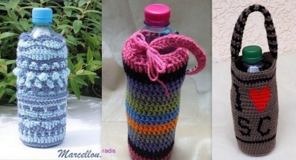 Tutos et modèles housses pour bouteilles