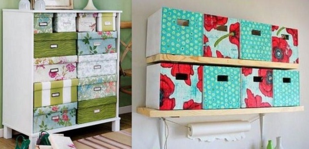 Idées pour recycler vos boîtes à chaussures et vos cartons