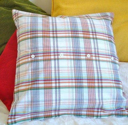 Faire des coussins chemises, tutos et diy