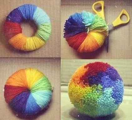 faire des pompons