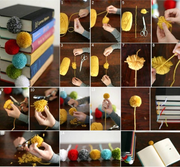 Tutos et DIY faire des pompons en laine