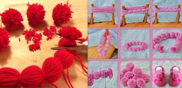 Tutos et DIY faire des pompons en laine