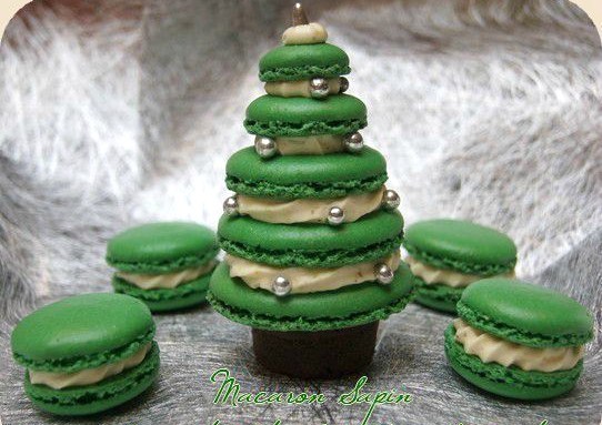 12 recettes macarons de Noël