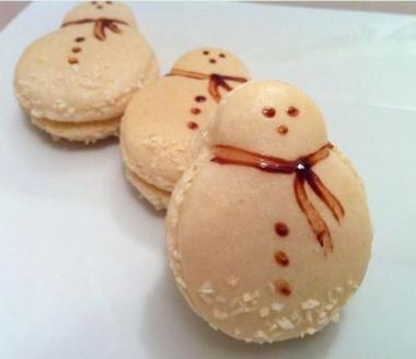 12 recettes macarons de Noël