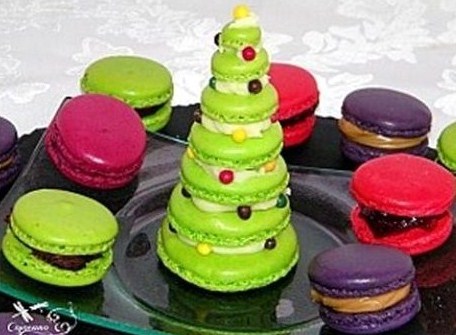 12 recettes macarons de Noël