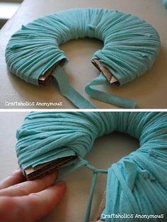 Tutoriel gros pompons chutes tissu