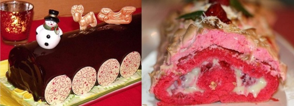 6 recettes revisitées de bûches de Noël