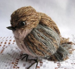 Tutoriel faire un oiseau en laine