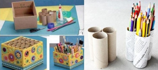 Des idées pour recycler vos rouleaux de papier toilette Des idées pour recycler vos rouleaux de papier toilette