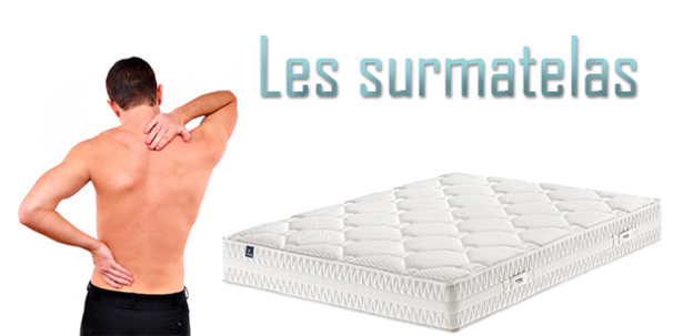 Fini le mal de dos avec le surmatelas !