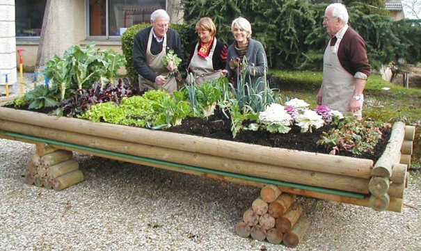 Faire un potager avec de la récup