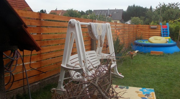 Faire un mur brise vue en bois de palettes