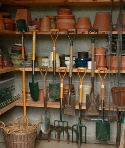 Ranger ses outils de jardin, des idées