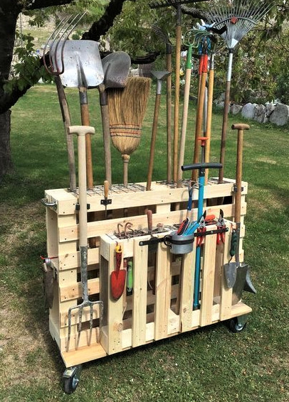 Ranger ses outils de jardin, des idées