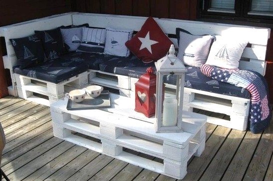 20 modèles de salons de jardin fabriqués en bois de palettes 20 modèles de salons de jardin fabriqués en bois de palettes