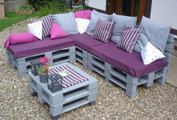 20 modèles de salons de jardin fabriqués en bois de palettes 20 modèles de salons de jardin fabriqués en bois de palettes