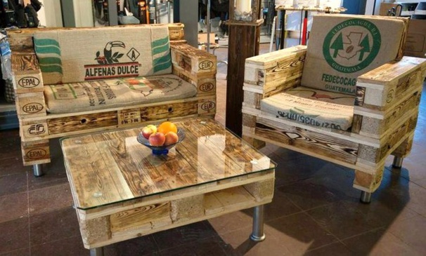 20 modèles de salons de jardin fabriqués en bois de palettes 20 modèles de salons de jardin fabriqués en bois de palettes